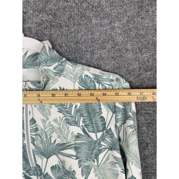 GGBLUE Hixe Sports Golf Set Top L & Skirt M White and Green Bay Leaf's - Picture 11 of 16